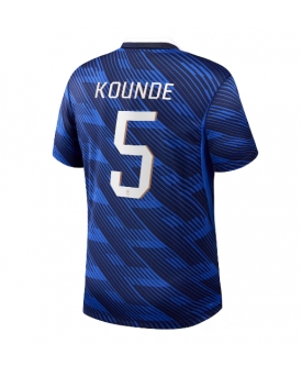 Billige Fotballdrakt Frankrike Jules Kounde #5 Replika Hjemmedrakt VM 2026 Kortermet Billige Fotballdrakt Frankrike Jules Kounde #5 Replika Hjemmedrakt VM 2026 Kortermet